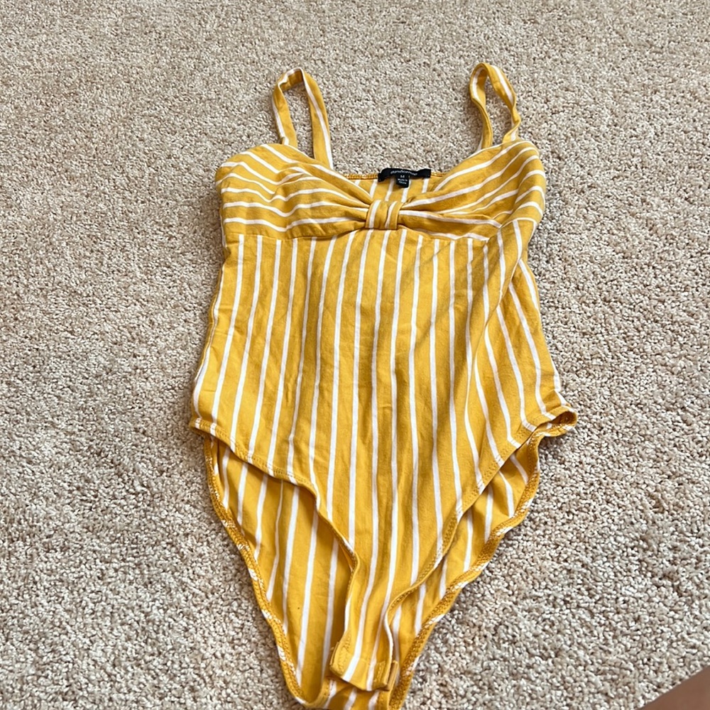 Never won yellow jumpsuit